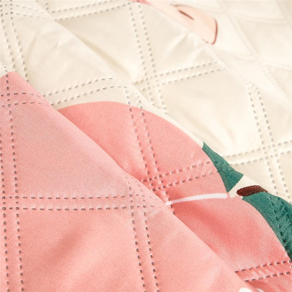 แผ่นอเนกประสงค์ HOME LIVING STYLE PEACH 195X195 ซม. สีชมพู