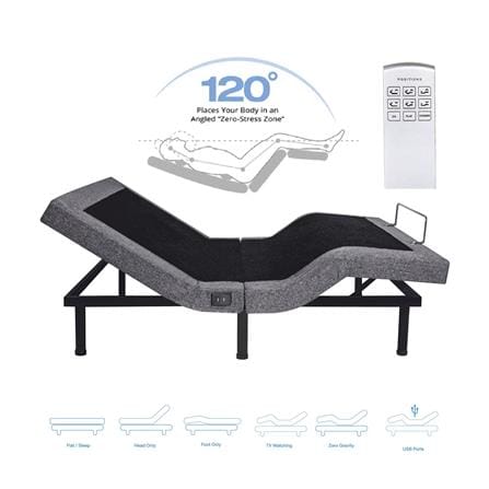 เตียงไฟฟ้าปรับระดับ 3.5 ฟุต SLUMBERLAND EZY FLEX_3