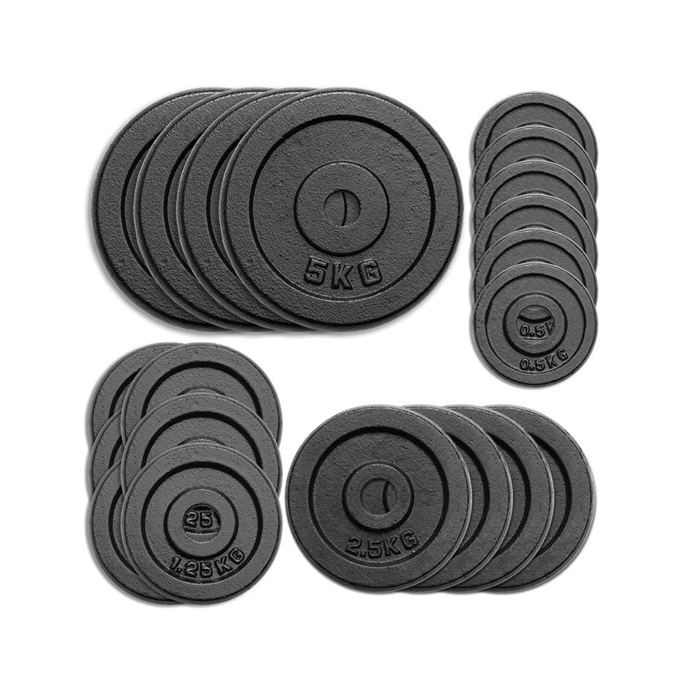 ชุดดัมเบล IRONTEC BLACK 50 กก.