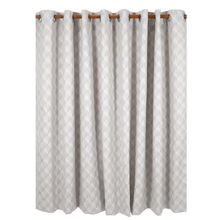 ผ้าม่าน EYELET BENETTA GANESH UV 270X160 ซม. สีเทา_1