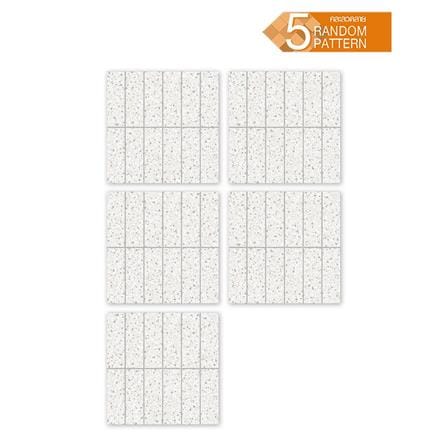 กระเบื้องพื้น 16x16 นิ้ว DURAGRES บิสโก้ ขาว A 0.96 ตร.ม._1