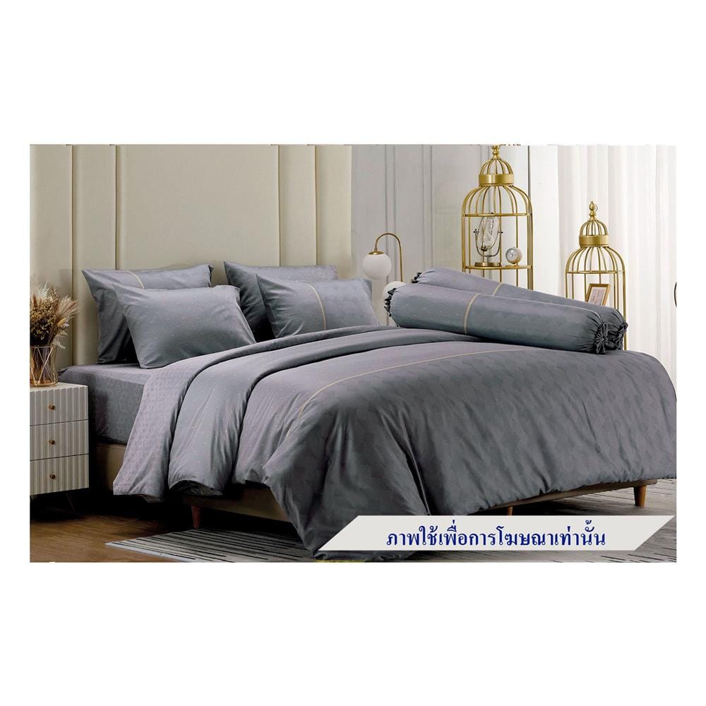 ชุดผ้าปูที่นอน 6 ฟุต 6 ชิ้น JESSICA COTTON SILK SHINE 20254-C1068