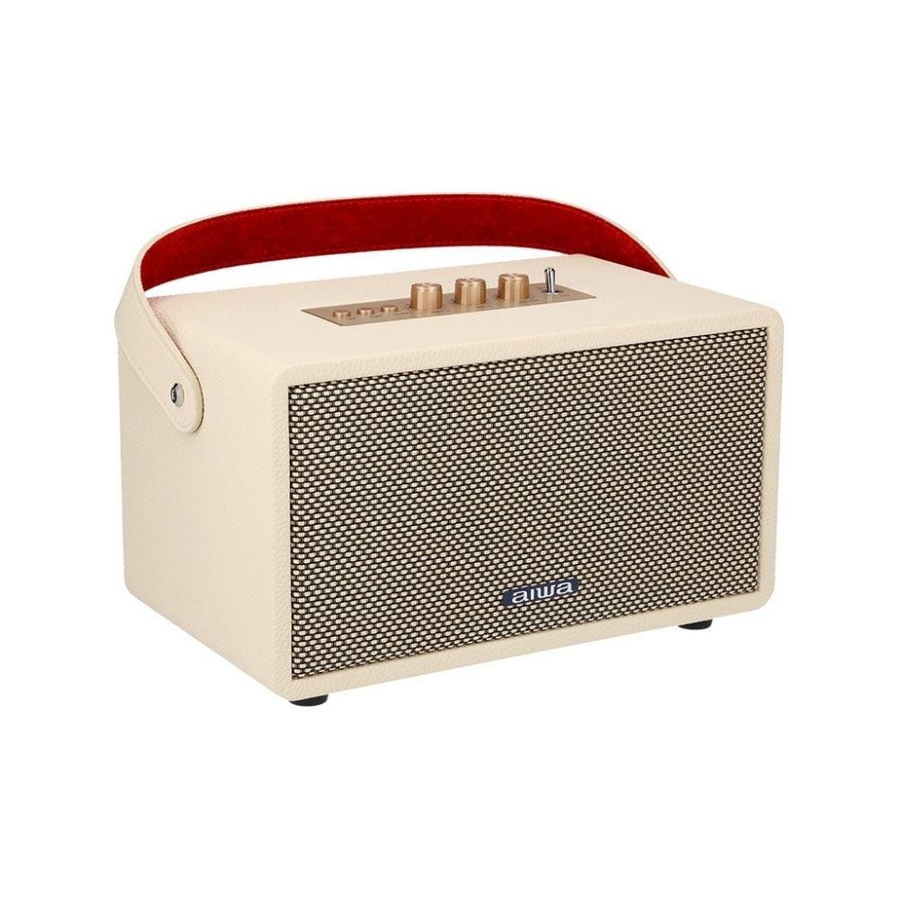 ลำโพงบลูทูธ AIWA RETRO PLUS PRO MI-X155 สีขาว