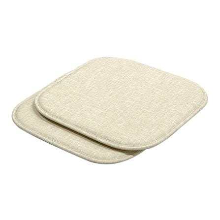 เบาะรองนั่ง HOME LIVING STYLE HAGI 16X16 นิ้ว สีครีม แพ็ก 2 ชิ้น_8