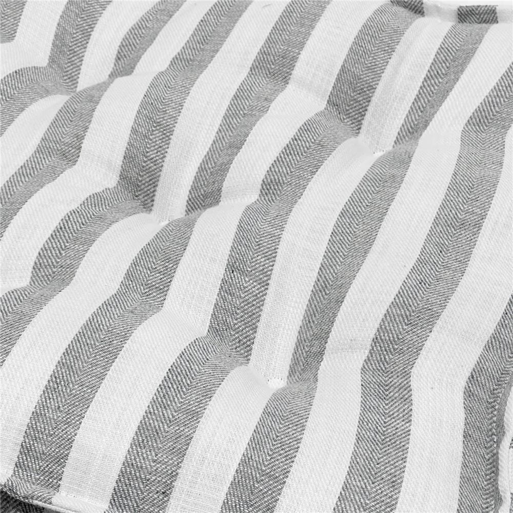 เบาะรองนั่ง HOME LIVING STYLE WAY 18X18 นิ้ว สีเทา