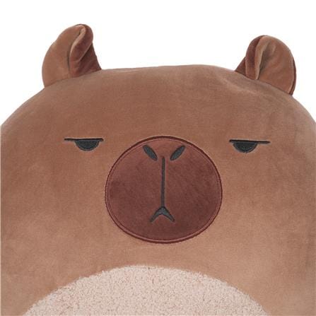 หมอนอิง HOME LIVING STYLE G-CAPYBARA 14X14 นิ้ว สีน้ำตาล_4