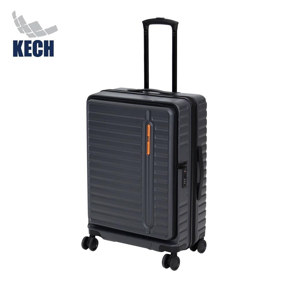 กระเป๋าเดินทาง 24 นิ้ว KECH RH0006 สีเทาเข้ม_0