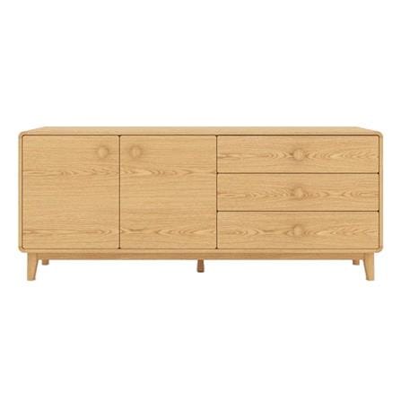 ตู้วางทีวี SB FURNITURE HAGI 19218456 180 ซม. สีไม้อ่อน_0