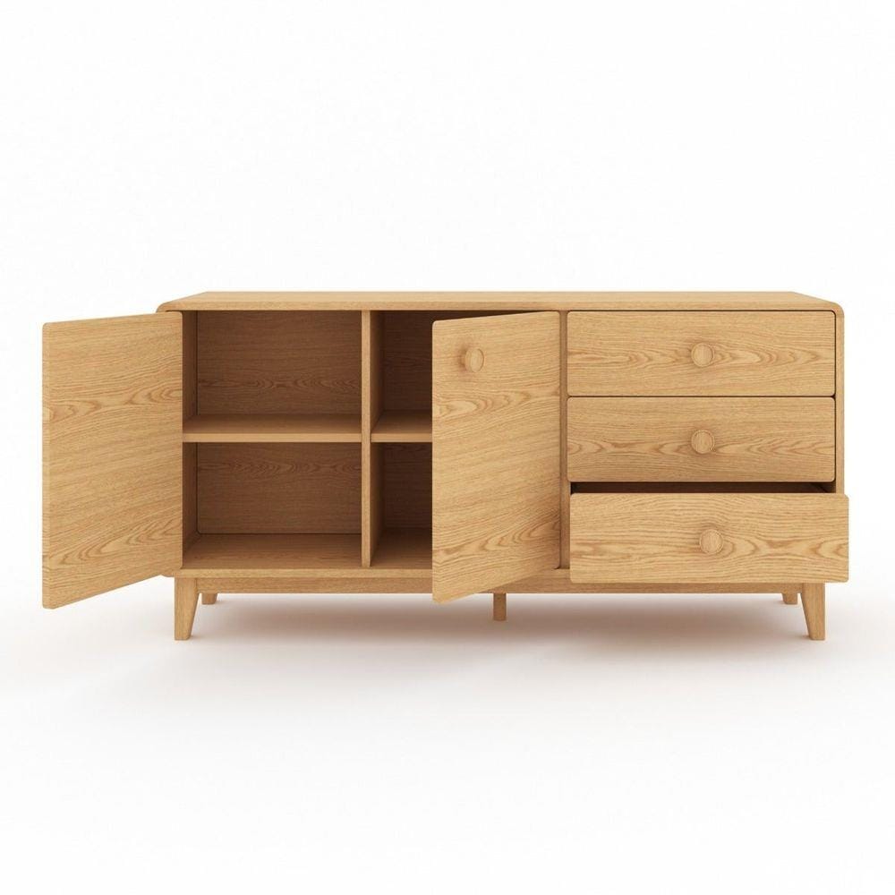 ตู้วางทีวี SB FURNITURE HAGI 19218455 150 ซม. สีไม้อ่อน