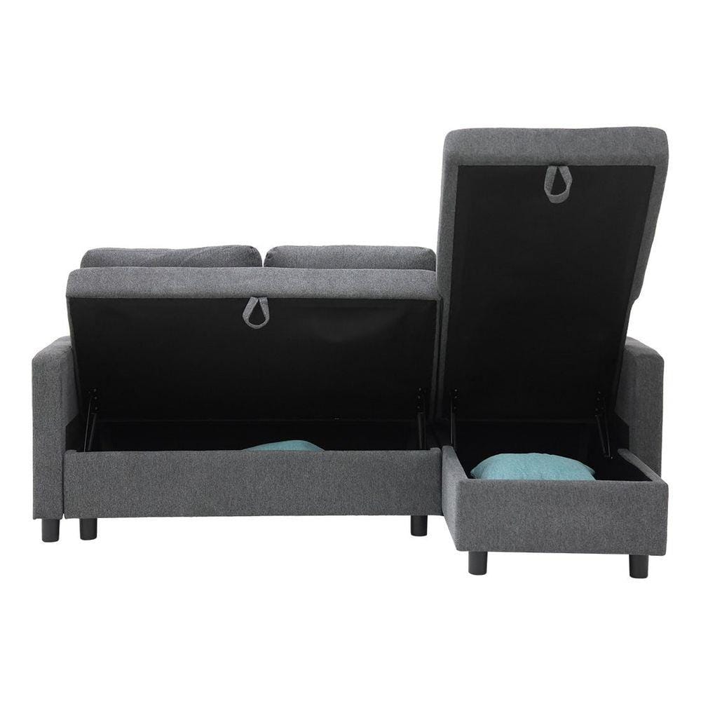 โซฟาเข้ามุม KONCEPT NETISA 19224322 สีเทาเข้ม