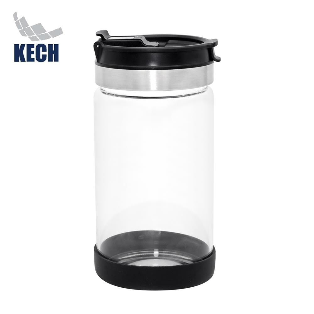 ขวดโหลแก้วฝาดึง KECH COBRA 0.8 ลิตร สีดำ_1
