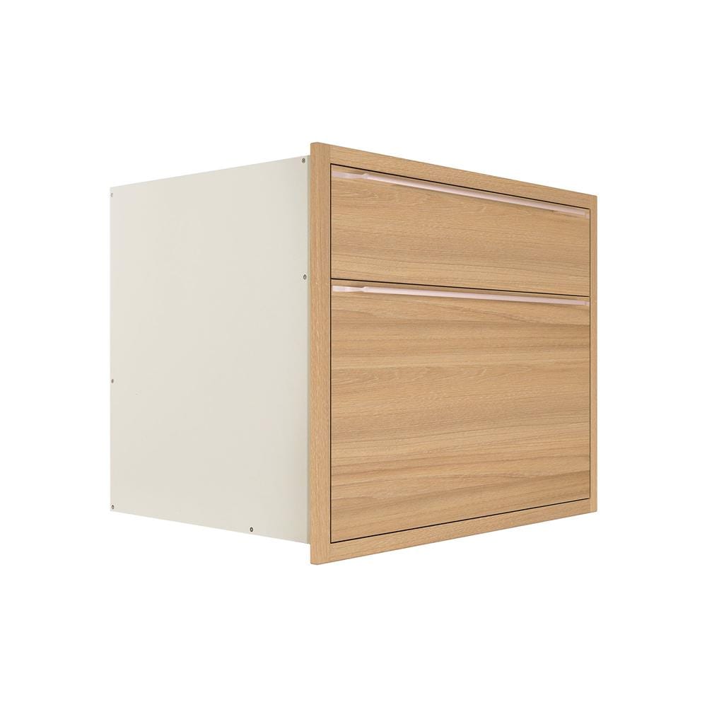 ตู้ลิ้นชัก KITZCHO LUCIDA 86x66 ซม. สี HONEY OAK V.1