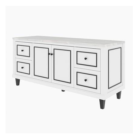 ตู้วางทีวี SB FURNITURE ETERNO 19220927 150 ซม. สีขาว_1