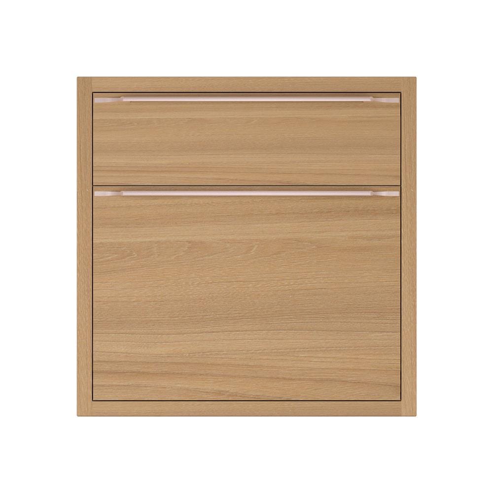 ตู้ลิ้นชัก KITZCHO LUCIDA 66x66 ซม. สี HONEY OAK V.1