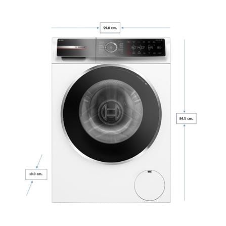เครื่องซักผ้าฝาหน้า BOSCH WGB254A0TH 10 กก. 1400RPM สีขาว_4
