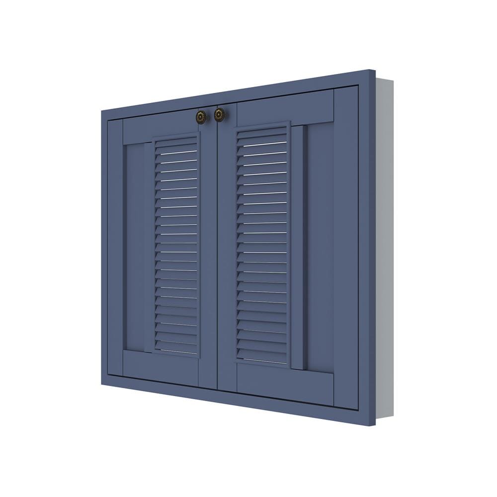 บานซิงค์คู่เกล็ดผสม KITZCHO ZOUL 86x66 ซม. สี KRAM