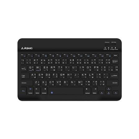 ชุดคีย์บอร์ดและเมาส์ไร้สาย ASAKI AKKB45 สีดำ_1