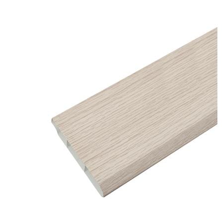 บัวพื้น UPVC HOFFEN 7.5X240X1.5 ซม. สีเทาอ่อน_0