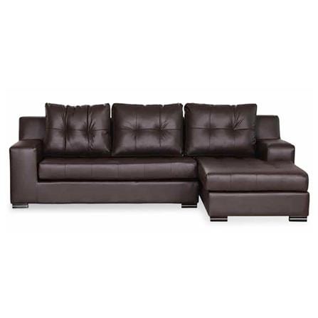 โซฟาเข้ามุมขวา AS FURNITURE WILLIAN LBWD40 สีน้ำตาลเข้ม_0