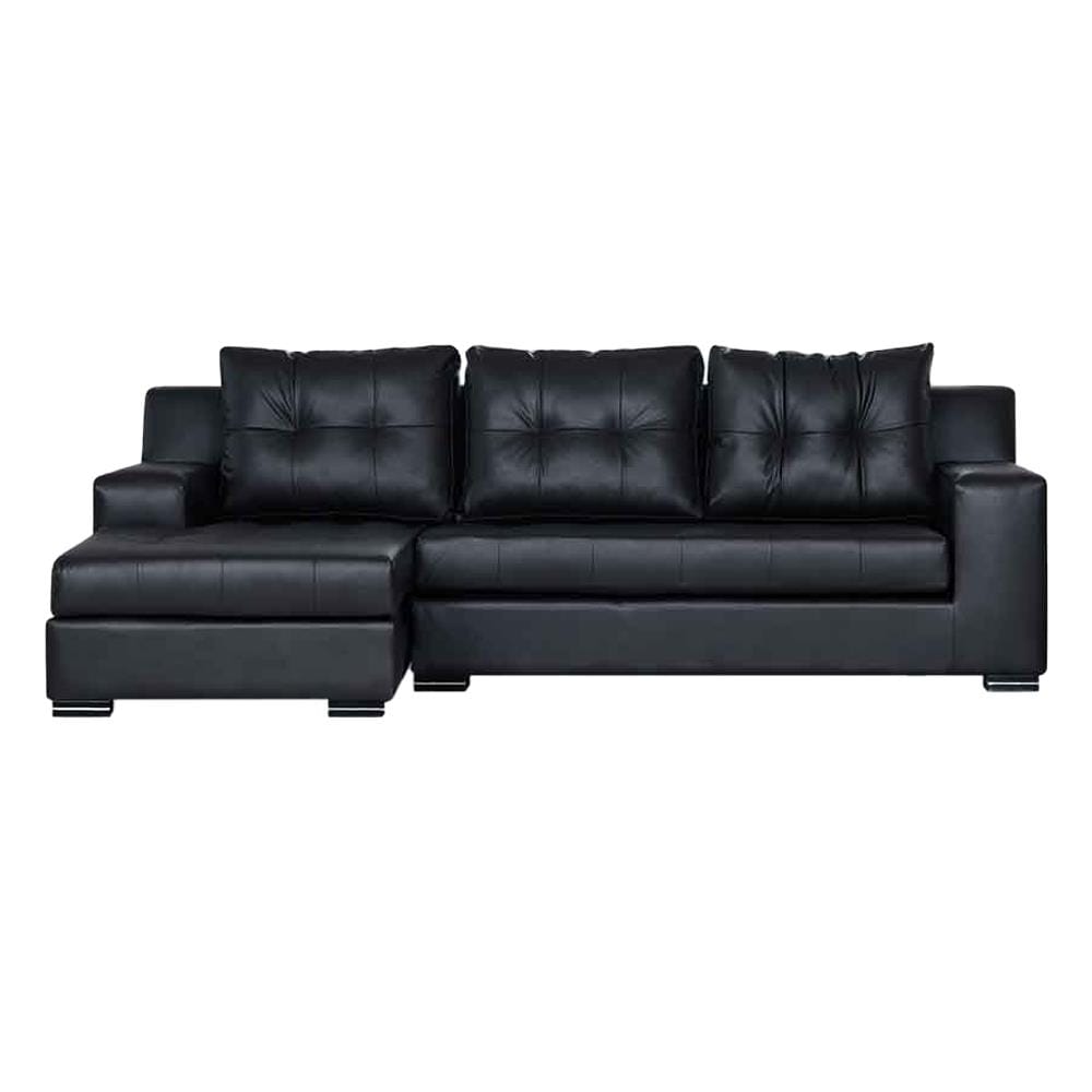 โซฟาเข้ามุมซ้าย AS FURNITURE WILLIAN RBKD36 สีดำ