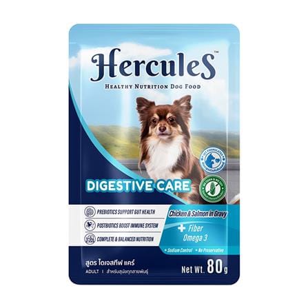 อาหารเปียกสุนัข HERCULES DIGESTIVE CARE CHUNKY 80 ก._0