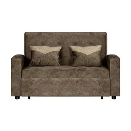 โซฟาเบด AS FURNITURE CHARLOTTE CBWU37 สีน้ำตาล/เหลือง_1