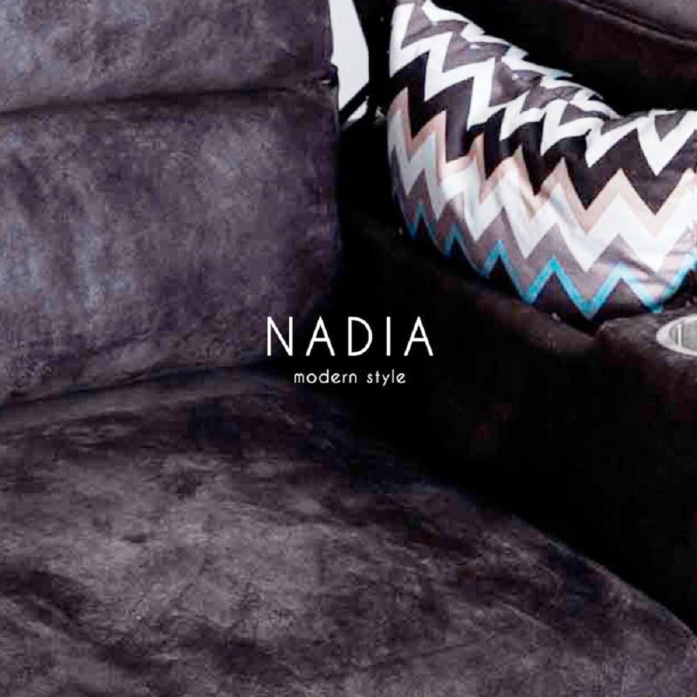 โซฟาเบด 2 ที่นั่ง AS FURNITURE NADIA CGYU40 สีเทา