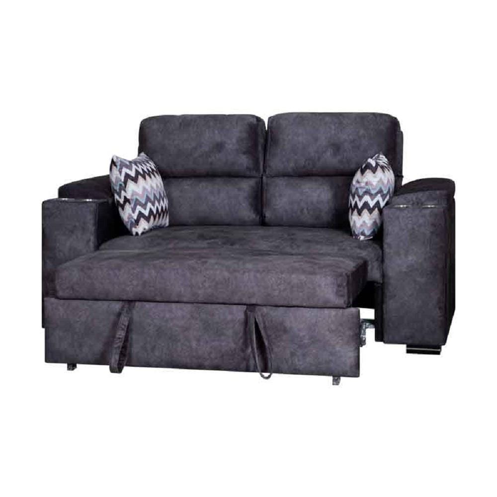 โซฟาเบด 2 ที่นั่ง AS FURNITURE NADIA CGYU40 สีเทา