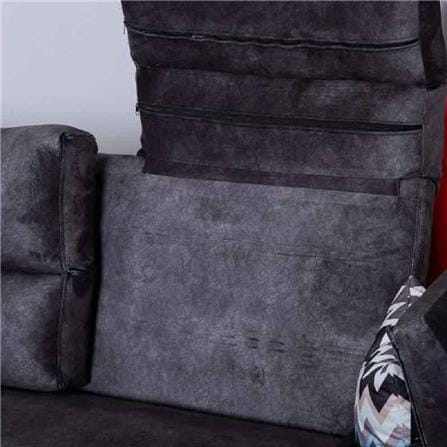 โซฟาเบด 2 ที่นั่ง AS FURNITURE NADIA CGYU40 สีเทา_3