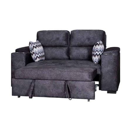 โซฟาเบด 2 ที่นั่ง AS FURNITURE NADIA CGYU40 สีเทา_4