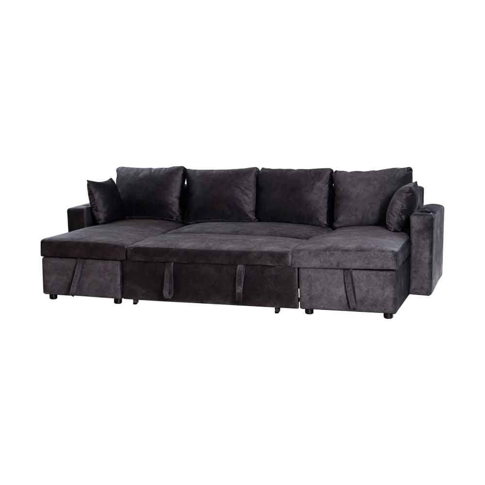 โซฟาเบด AS FURNITURE HYPER CGYU40 สีเทาเข้ม