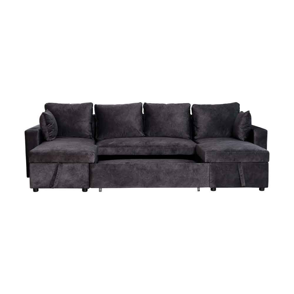 โซฟาเบด AS FURNITURE HYPER CGYU40 สีเทาเข้ม