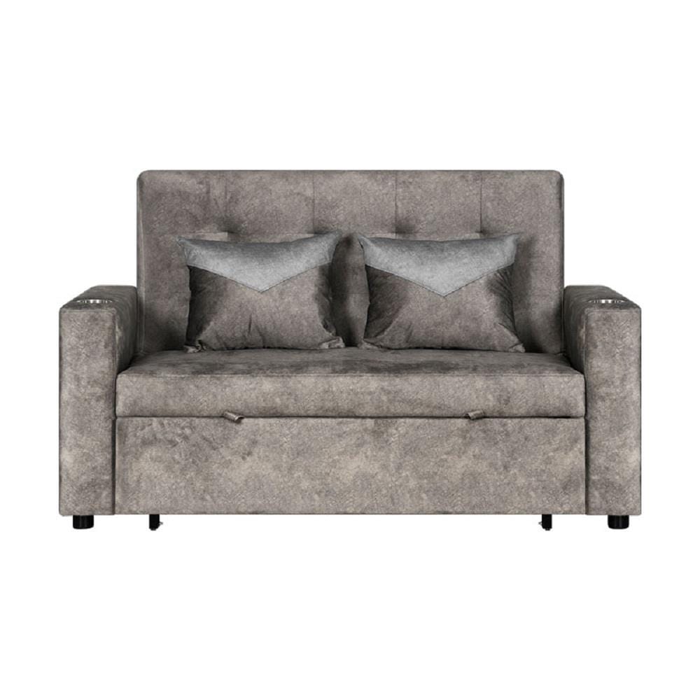 โซฟาเบด AS FURNITURE CHARLOTTE CGYU57 สีเทาเข้ม