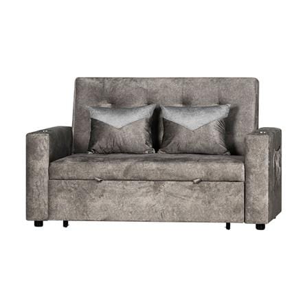 โซฟาเบด AS FURNITURE CHARLOTTE CGYU57 สีเทาเข้ม_0