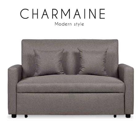 โซฟาเบด AS FURNITURE CHARMAINE CGYCA7 สีเทา_5