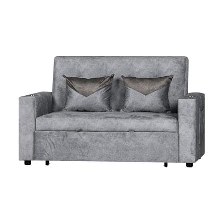 โซฟาเบด AS FURNITURE CHARLOTTE CGYU58 สีเทาอ่อน_0