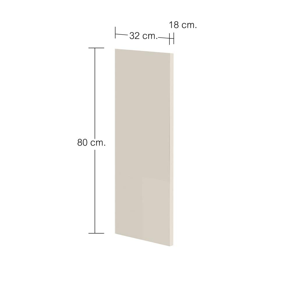 แผ่นปิดข้างตู้ CABIN HARIS 32x80 ซม. สีเบจ