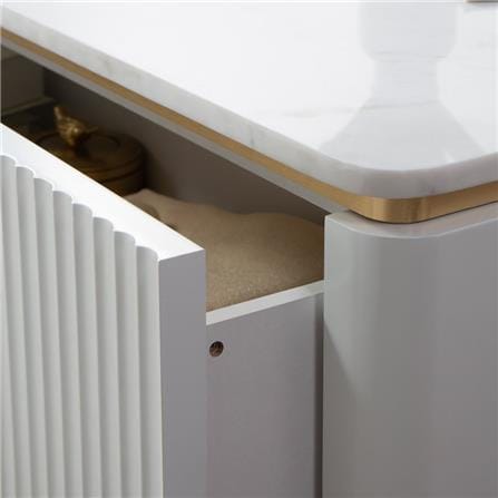 ตู้ข้างเตียง SB FURNITURE GALAR 58.5 ซม. สีขาว_2