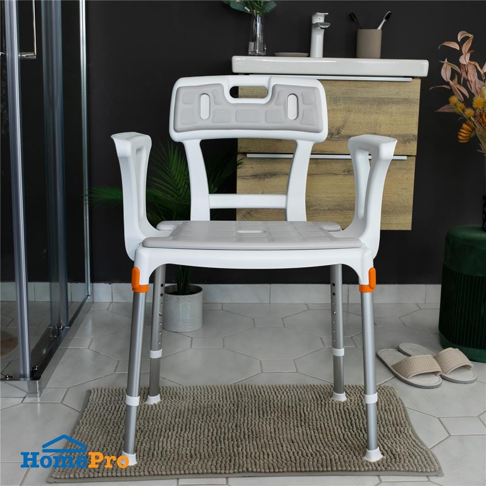 เก้าอี้อาบน้ำ KING 09 KING-SS1BAS02-29KN สีขาว