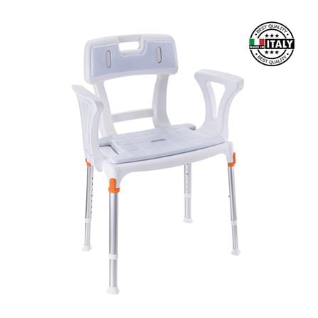 เก้าอี้อาบน้ำ KING 09 KING-SS1BAS02-29KN สีขาว_1