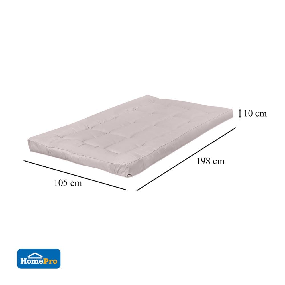 แผ่นรองนอน 3.5 ฟุต HOME LIVING STYLE EASY สีเบจ