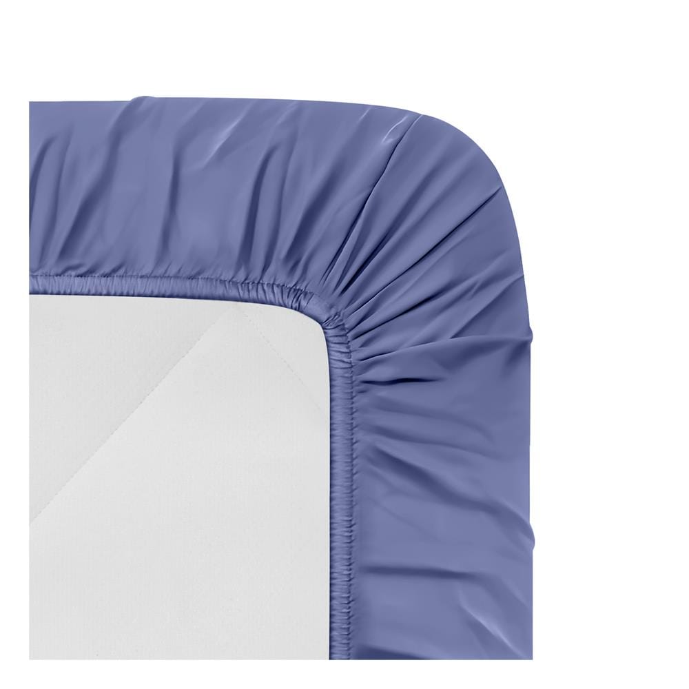 ชุดผ้าปูที่นอน 6 ฟุต 6 ชิ้น HOME LIVING STYLE CANVAS สี NAVY