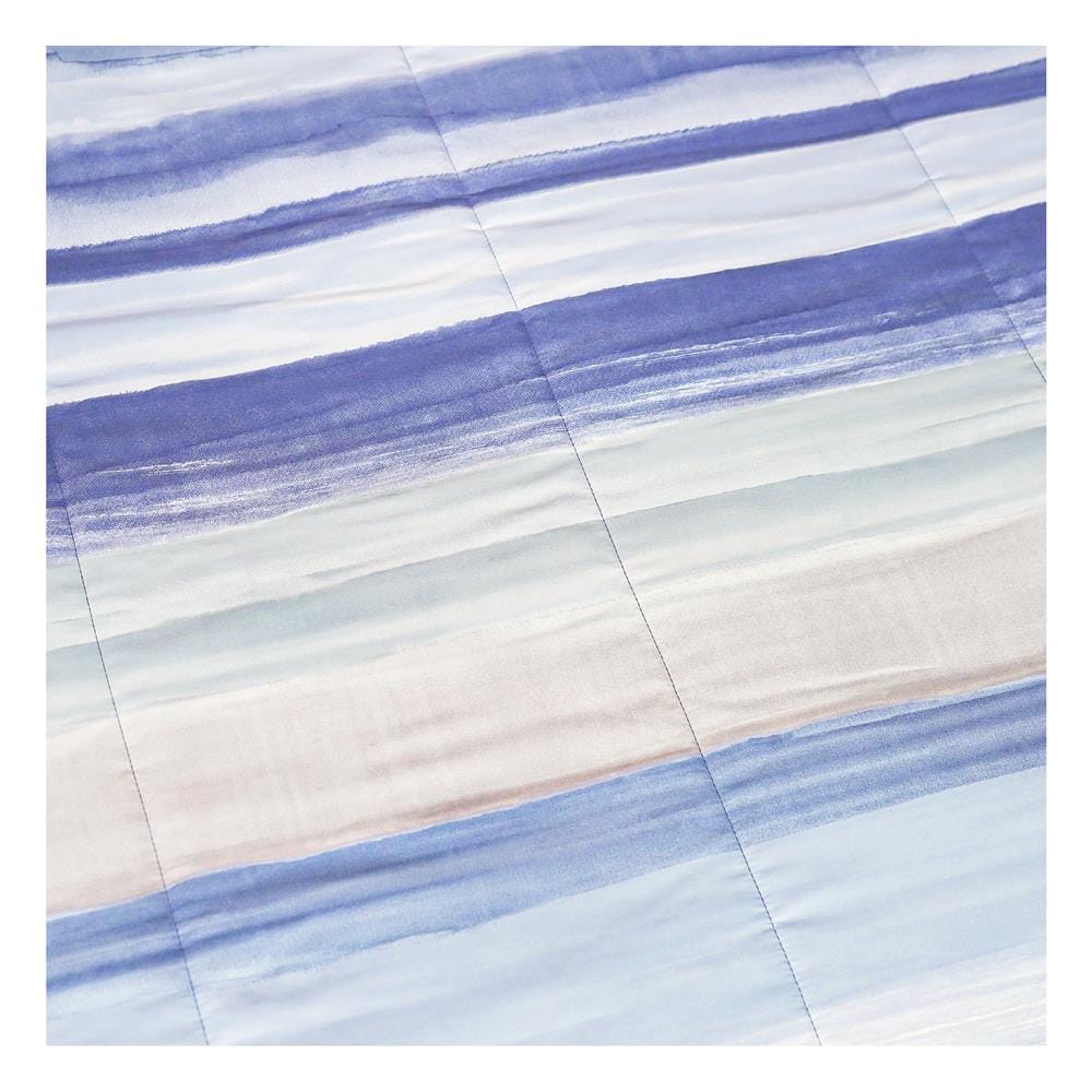 ชุดผ้าปูที่นอน 6 ฟุต 6 ชิ้น HOME LIVING STYLE CANVAS สี NAVY