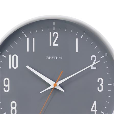 นาฬิกาแขวน RHYTHM CMG620NR03 12 นิ้ว สีเทา/ขาว_1