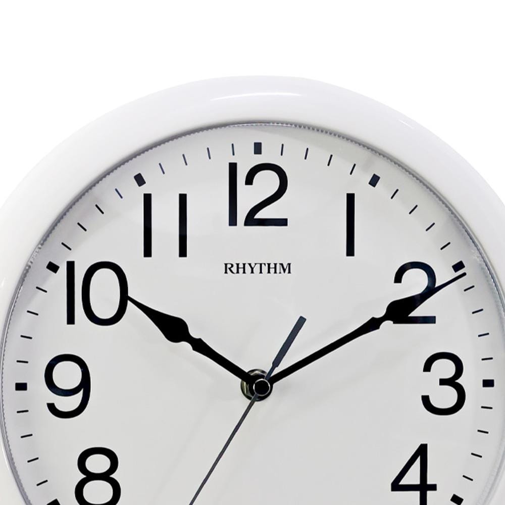 นาฬิกาแขวน RHYTHM CMG621NR03 10.5 นิ้ว สีขาว