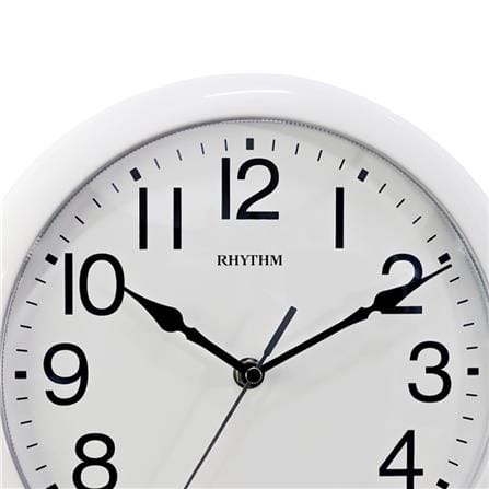 นาฬิกาแขวน RHYTHM CMG621NR03 10.5 นิ้ว สีขาว_1