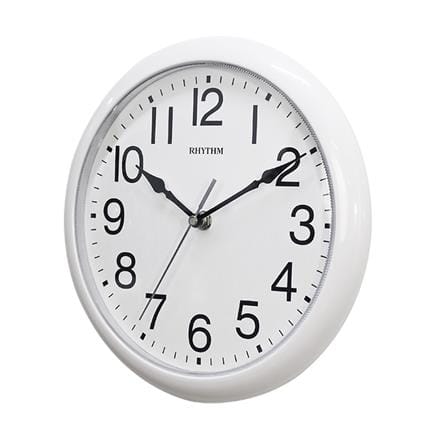 นาฬิกาแขวน RHYTHM CMG621NR03 10.5 นิ้ว สีขาว_2