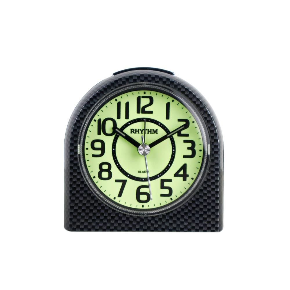 นาฬิกาปลุก RHYTHM CRE854NR02 3 นิ้ว สีดำ