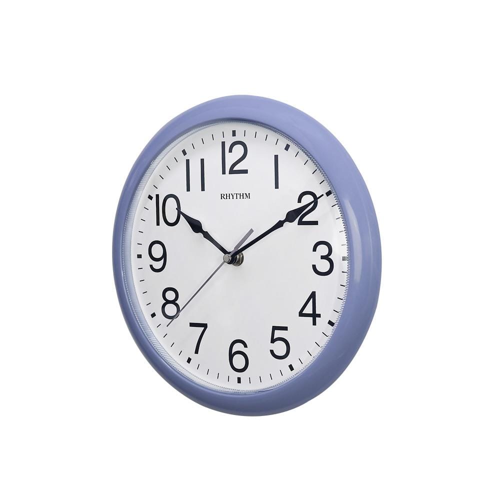 นาฬิกาแขวน RHYTHM CMG621NR04 10.5 นิ้ว สีฟ้า