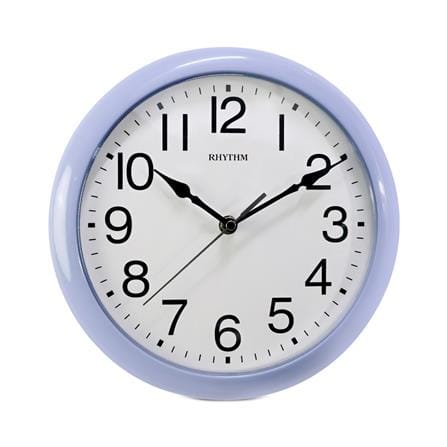 นาฬิกาแขวน RHYTHM CMG621NR04 10.5 นิ้ว สีฟ้า_0